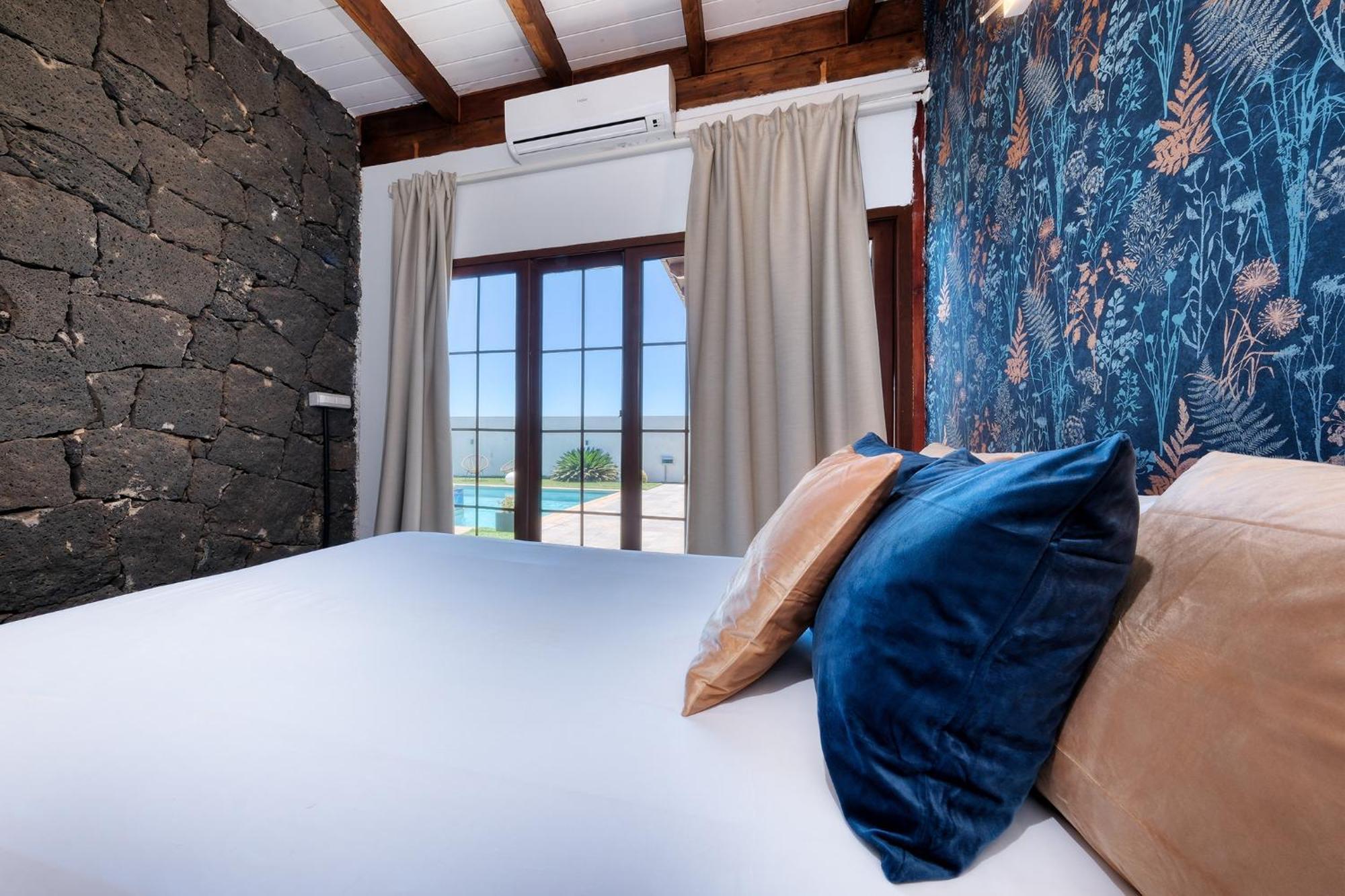 Villa Macher Piscina Y Bar Piscina Тиас Экстерьер фото