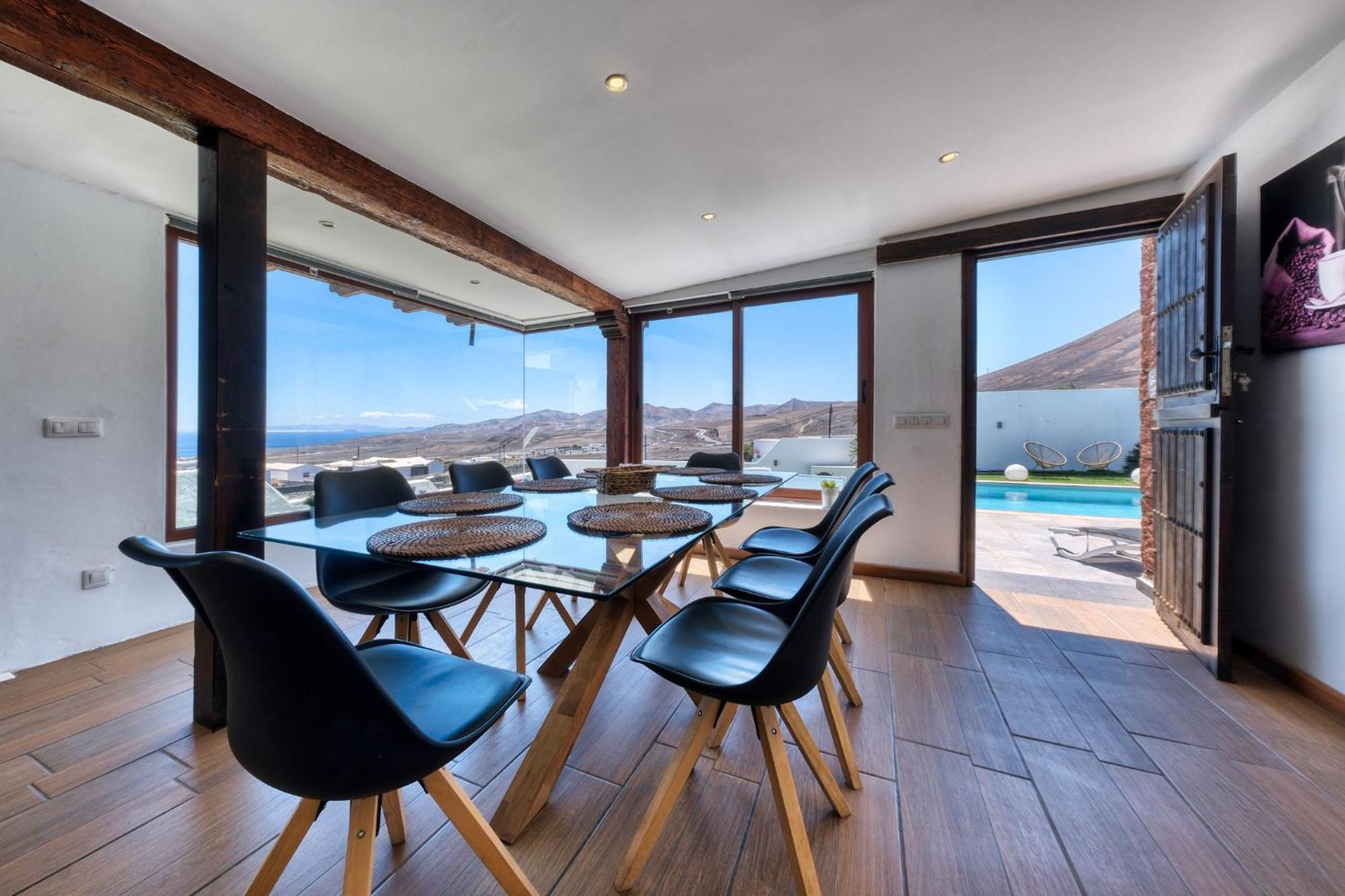 Villa Macher Piscina Y Bar Piscina Тиас Экстерьер фото