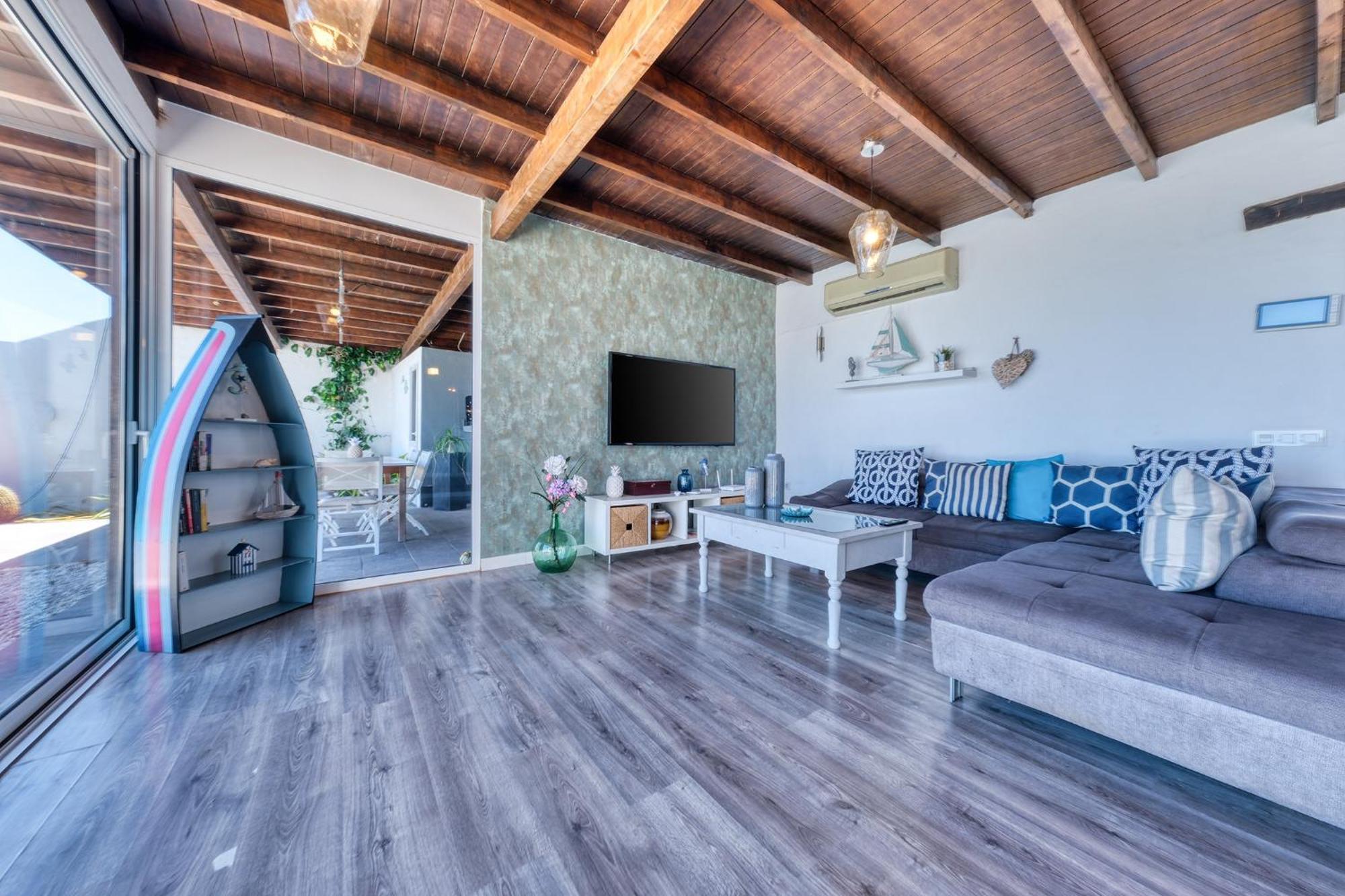 Villa Macher Piscina Y Bar Piscina Тиас Экстерьер фото
