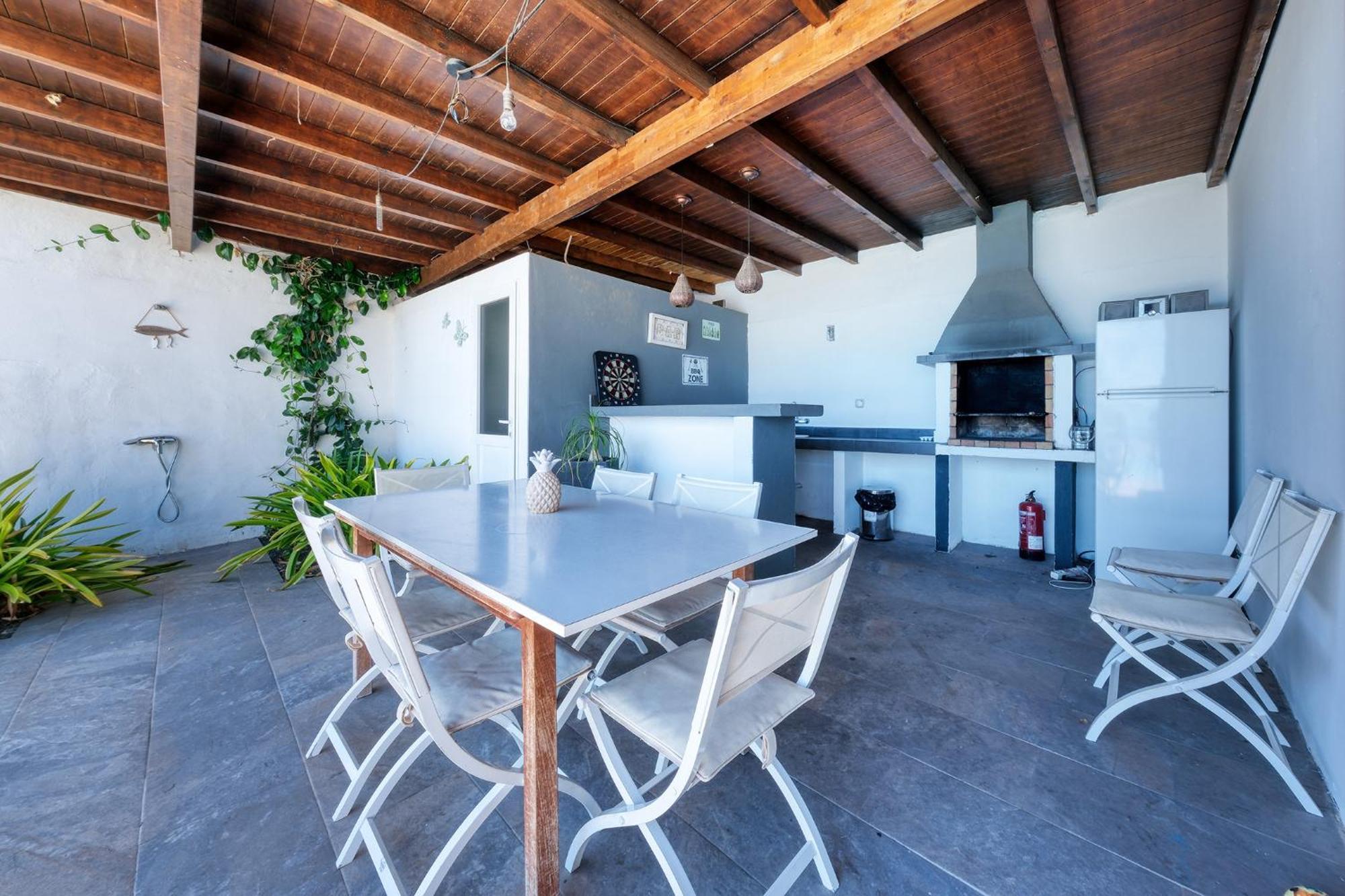 Villa Macher Piscina Y Bar Piscina Тиас Экстерьер фото