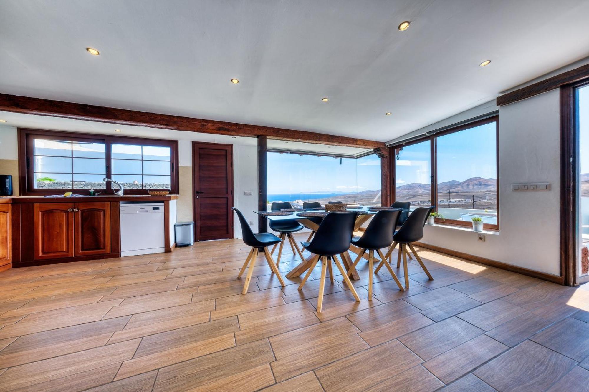 Villa Macher Piscina Y Bar Piscina Тиас Экстерьер фото